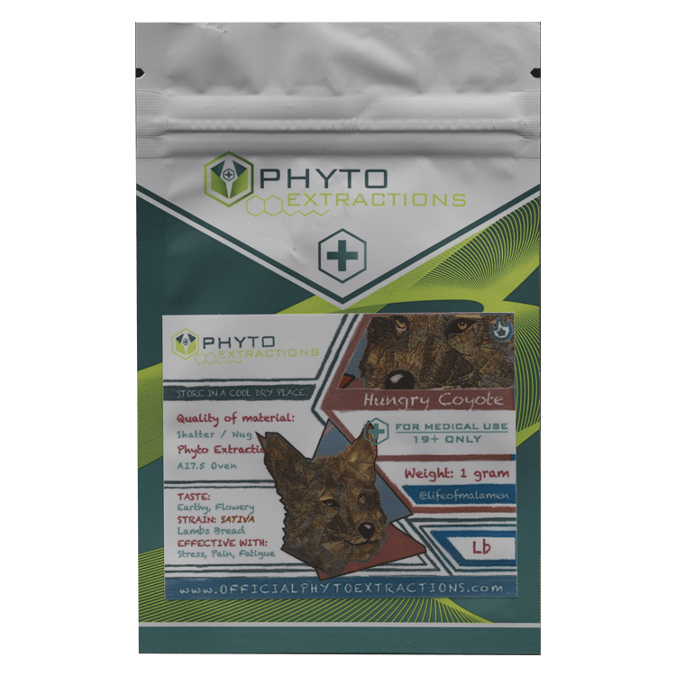 Phyto – Hungry Coyote – 1g or 7g | BC Weed Edible Canada Phyto – Hungry Coyote – 1g or 7g | BC Weed Edible Canada