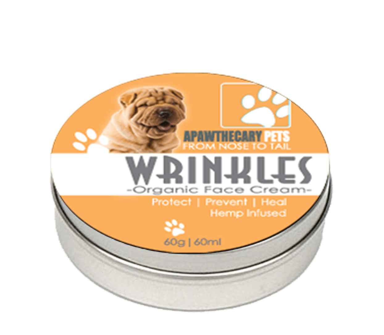Apawthecary – Pet Wrinkles Cream – 60ml | BC Weed Edible Canada Apawthecary – Pet Wrinkles Cream – 60ml | BC Weed Edible Canada
