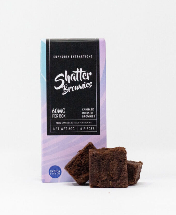 Euphoria Extractions – Shatter Brownies (Indica) | BC Weed Edible Canada Euphoria Extractions – Shatter Brownies (Indica) | BC Weed Edible Canada