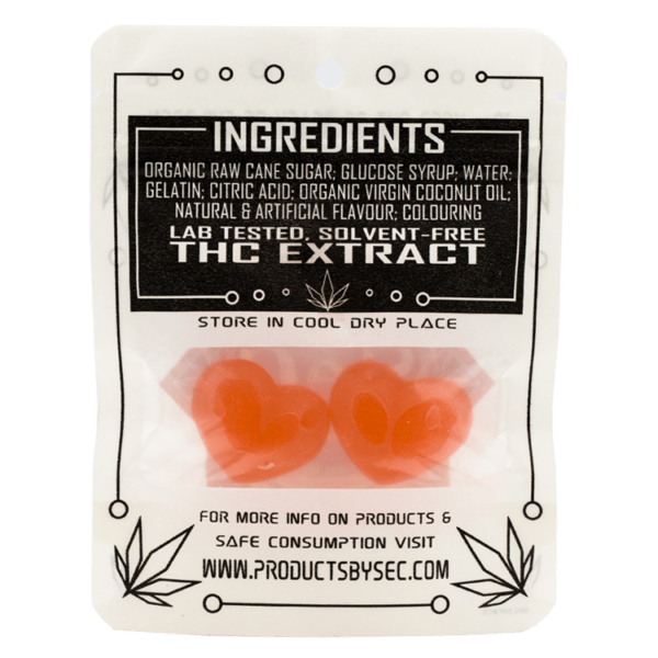SEC – Hearts- 50mg THC | BC Weed Edible Canada SEC – Hearts- 50mg THC | BC Weed Edible Canada