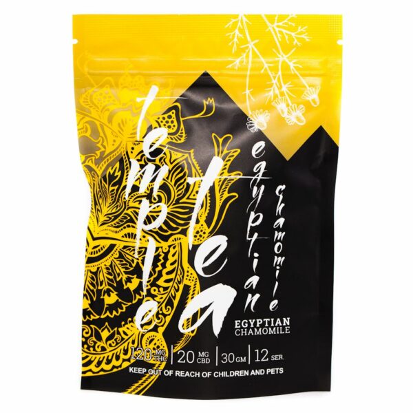 Temple Tea – Egyptian Chamomile – 120mg THC | BC Weed Edible Canada Temple Tea – Egyptian Chamomile – 120mg THC | BC Weed Edible Canada