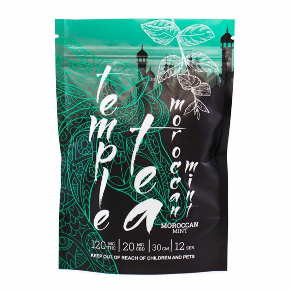 Temple Tea – Moroccan Mint – 120mg THC | BC Weed Edible Canada Temple Tea – Moroccan Mint – 120mg THC | BC Weed Edible Canada