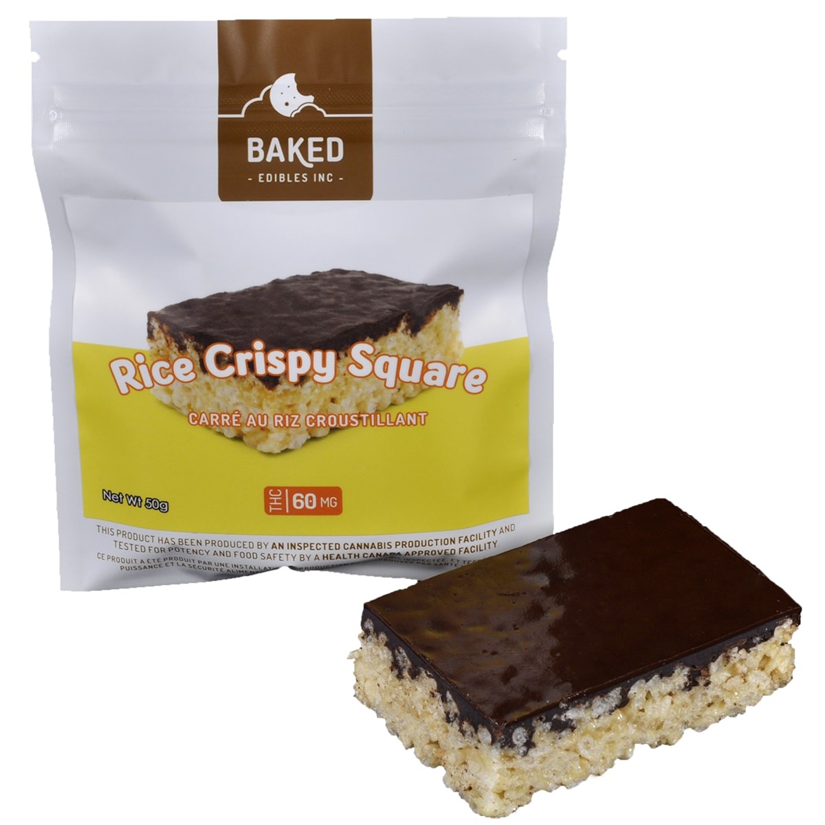 Baked Edibles – Rice Crispy Squares 60mg THC | BC Weed Edible Canada Baked Edibles – Rice Crispy Squares 60mg THC | BC Weed Edible Canada