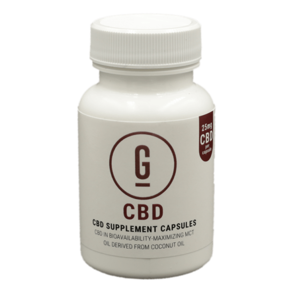 CBD Capsules – 25mg | BC Weed Edible Canada