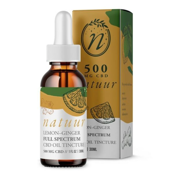 Natuur – Full Spectrum CBD Oil Tincture – Lemon Ginger – 1000mg | BC Weed Edible Canada Natuur – Full Spectrum CBD Oil Tincture – Lemon Ginger – 1000mg | BC Weed Edible Canada