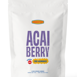 OneStop – Açai Berry CBD Gummies 500mg | BC Weed Edible Canada OneStop – Açai Berry CBD Gummies 500mg | BC Weed Edible Canada