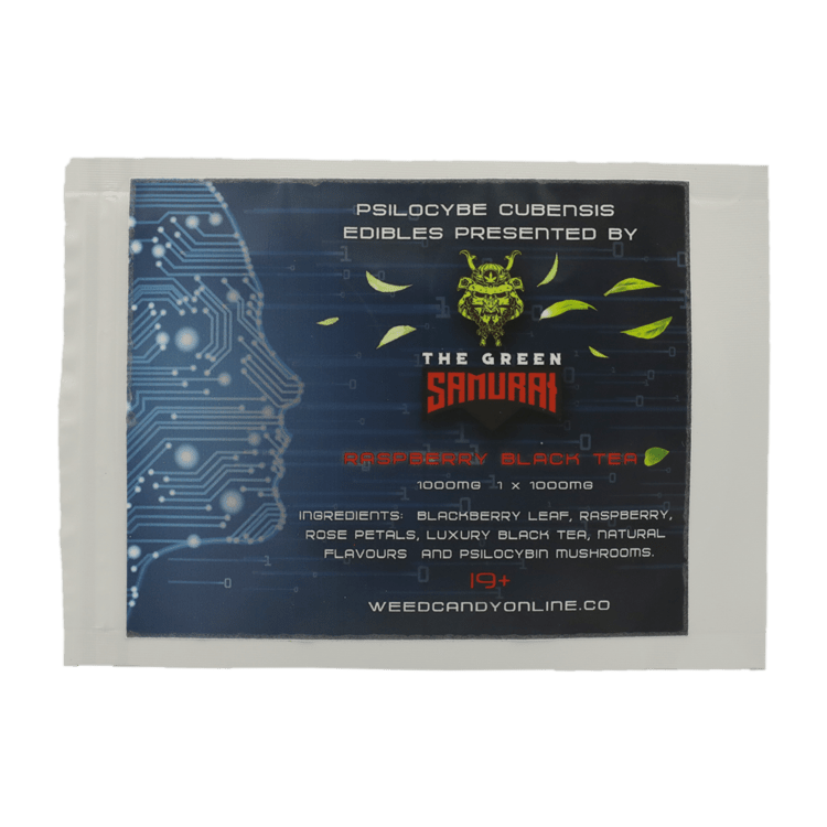 The Green Samurai – Raspberry Black Tea – 1000mg | BC Weed Edible Canada The Green Samurai – Raspberry Black Tea – 1000mg | BC Weed Edible Canada